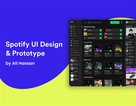 Music Stream Website | Figma