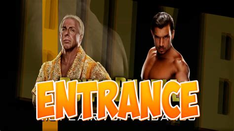 Wwe K Ric Flair Fandango Entrance Xbox P Youtube