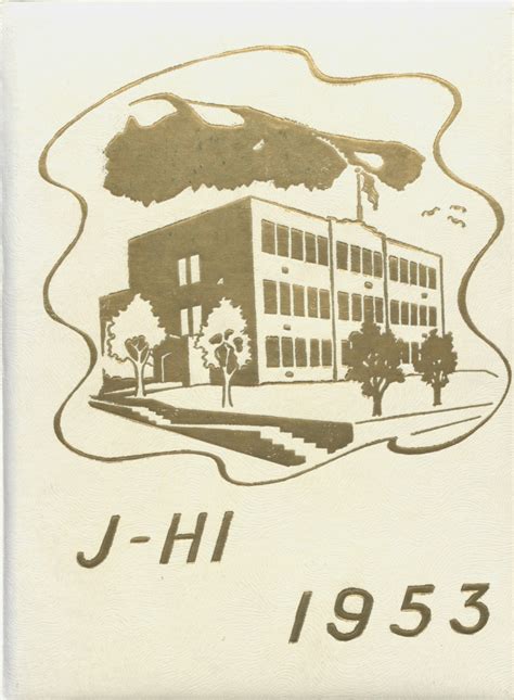 1953 yearbook from Juneau-Douglas High School from Juneau, Alaska