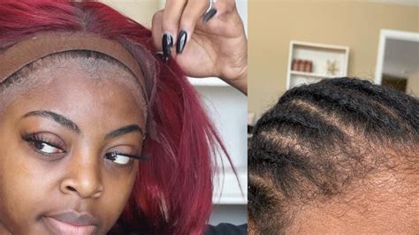 How To Safely Easily Remove Your Lace Wig Install Youtube