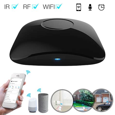 Wifi Ir Rf Remote Control Hub Wi Fi 2 4ghz Enabled Infrared Universal