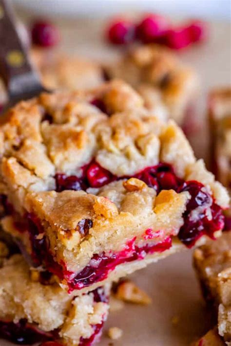 The Best Cranberry Shortbread Bars The Food Charlatan