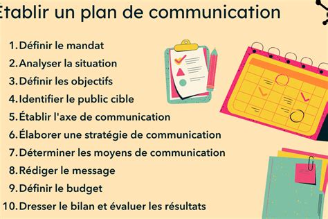 Exemple de Plan de Communication d un Projet Les Stratégies