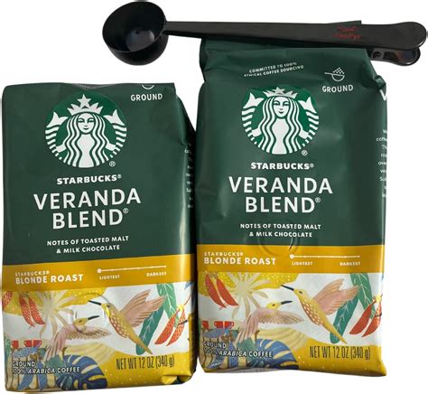 Amazon Veranda Blend Blonde Roast Whole Bean Coffee 16oz Bags 2 Pack 100 Arabica