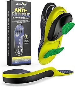 Amazon Work Orthotic Insoles For Plantar Fasciitis Welnove