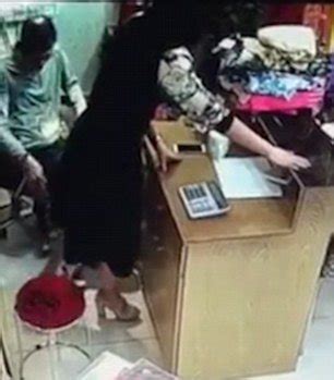 Fashion Store Owner Caught Having Sex With His Employee Behind The Till