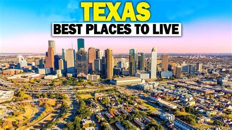 Texas Living Places 10 Best Places To Live In Texas Youtube