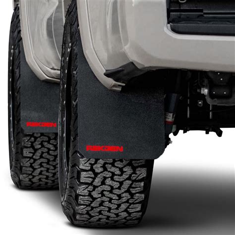 For Toyota Tacoma 2016 2019 Rek Gen T1004 Rally Edition Mud Flaps W Red