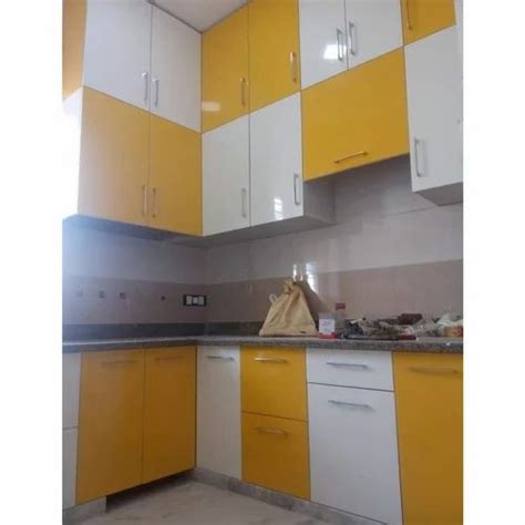 Plywood Modern Wooden Kitchen Cabinets Wall Mounted At Best Price In