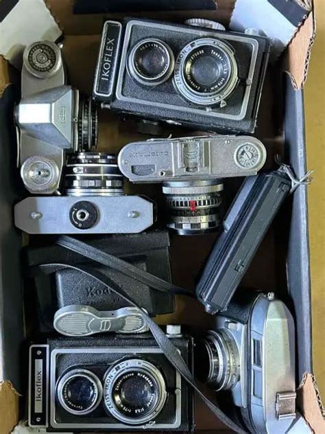 Cameras Vintage Film Camera Lenses Parts And Accessories As Is