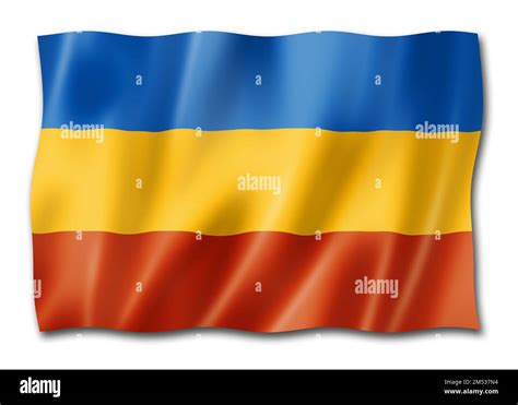 Don Cossacks Ethnic Flag Russia 3d Illustration Stock Photo Alamy