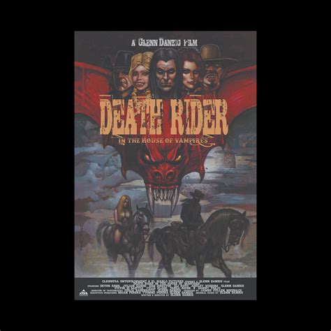 Death Rider In The House Of Vampires Movie Poster 27″ X 40″ Danzig