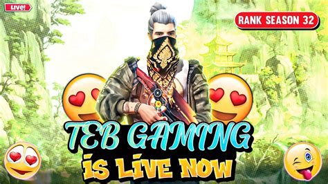 Free Fire Grandmaster Rank Push Live Teb Gaming Live Youtube