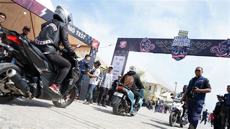 Bikers Honda Bersatu Di Hbd Regional Pulau Sumatera Kalimantan Dan