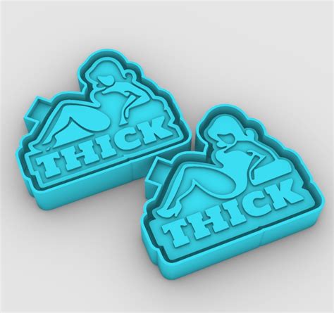 Stl File Thick Freshie Mold Silicone Mold Box 📦・template To Download And 3d Print・cults