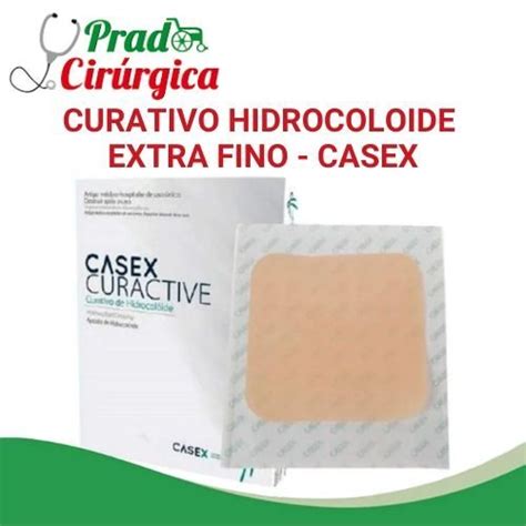 CURATIVO HIDROCOLOIDE EXTRA FINO 10CM X 10CM CASEX Campinas