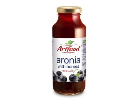 Aronia With Fruit Juice And Fruit Zdrava Hrana ARTFOOD Just Like