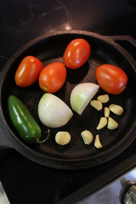 Homemade Fire Roasted Salsa • The Candid Cooks