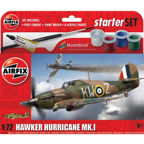 AIRFIX Airfix Hawker Hurricane MK 1 1 72 Scale Model Kit A55111A