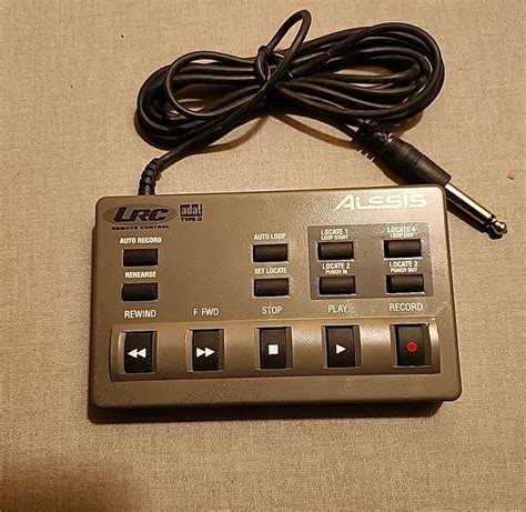 Alesis ADAT Type II LRC Channel Wired Remote Control Unit EBay