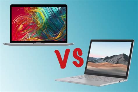 Microsoft Surface Book 3 Vs Apple Macbook Pro Which Is The Bes