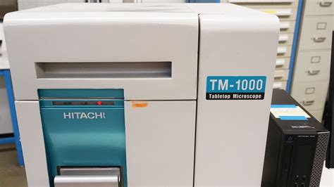 Hitachi TM1000 Desktop SEM With Manual Stage Used Machines Exapro