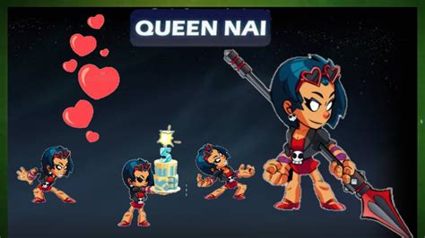 Brawlhalla Queen Nai Skin Del Amor Gameplay Youtube