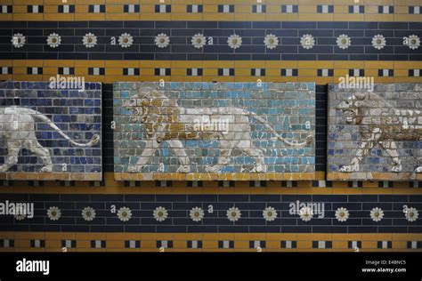 Lion Babylon Relief Nebuchadnezzar Ii Hi Res Stock Photography And