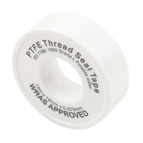 City Plumbing Ltd Ptfe Tape 12m X 12mm