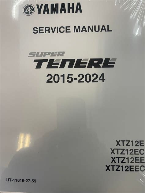 Yamaha Super Tenere Service Workshop Shop Manual