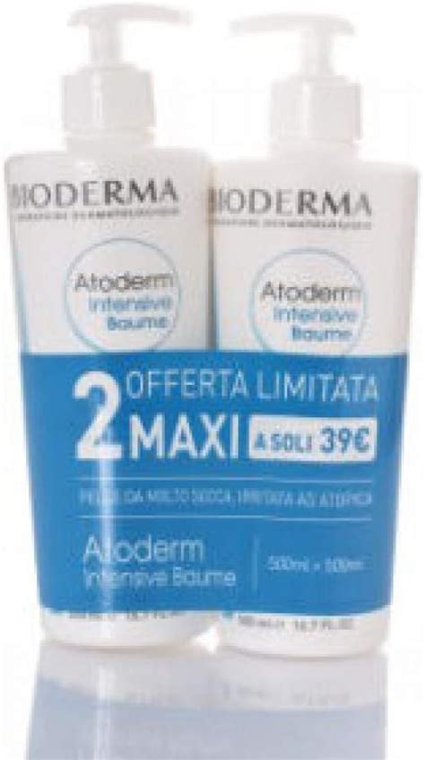 Bioderma Atoderm Intensive Baume Ultra Apaisant Lot De 2 X 500 Ml