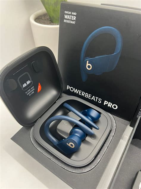 Powerbeats Pro Wireless Earphones Beats By Dre Dr Bluetooth Navy Open