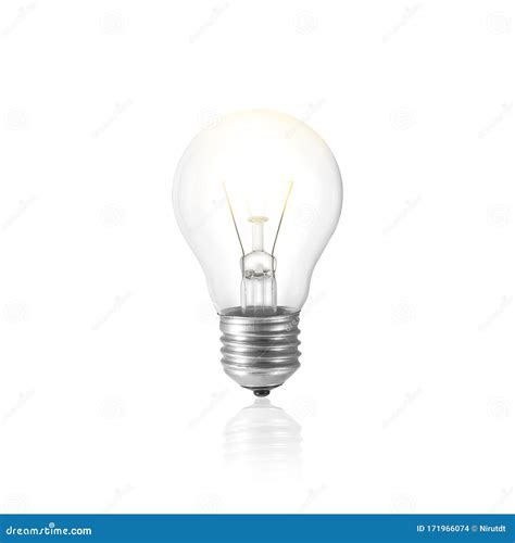 Light Bulb Isolated Stock Photo Image Of Illuminated