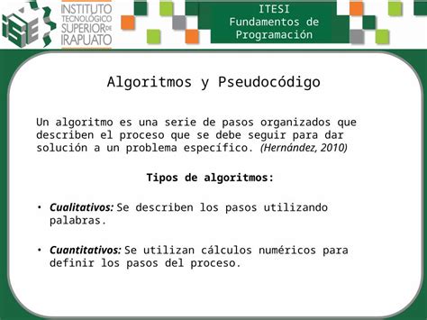 Pptx Algoritmos Y Pseudoc Digo Dokumen Tips