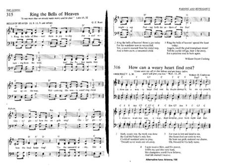 Ring The Bells Of Heaven Hymnary Org