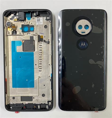 Carcaça Completa Motorola Moto G7 Plus Xt1965 2 Tampa Biometria