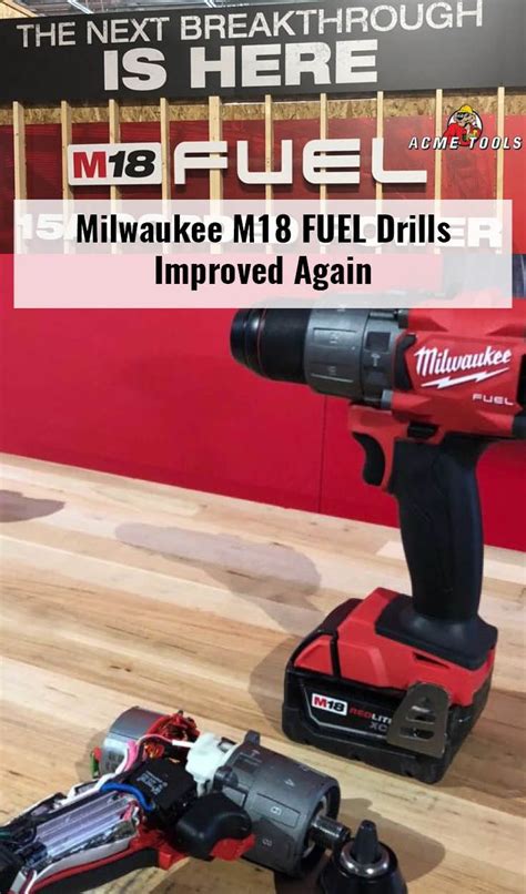 Milwaukee M18 FUEL Drills Improved Again | Milwaukee m18, Drill, Milwaukee