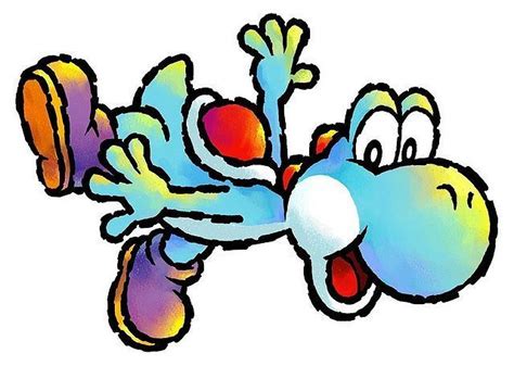 Light Blue Yoshi - Yoshi Photo (16337402) - Fanpop