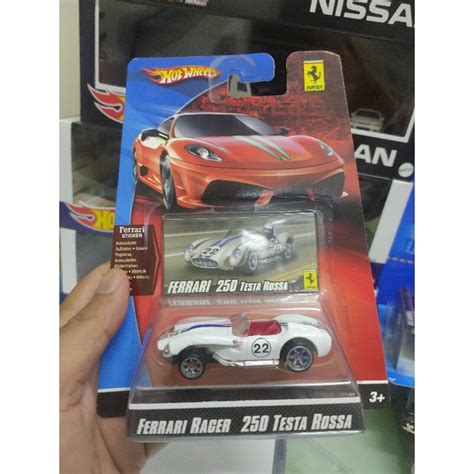 Hot Wheels Ferrari 250 Testa Rossa Ferrari Racer Shopee Malaysia