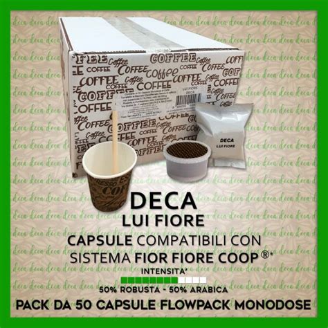 Deca Compatibili Fiorfiore Coop Capsule Flowpack Monodose