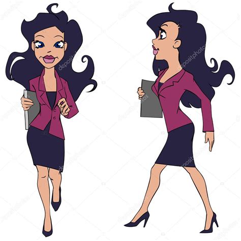 Cartoon Business Woman Stock Vector Image By ©regissercom 7874395