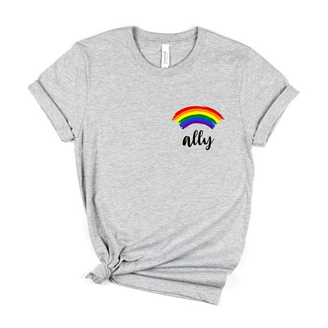 Lgbtq Ally Ally Shirt Gay Pride Shirt Pride I Am An Etsy