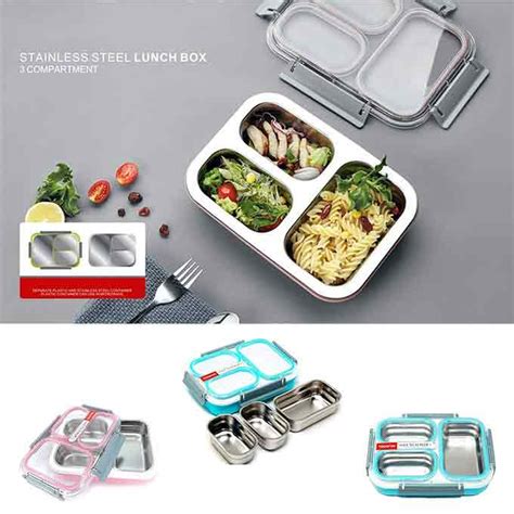 Lunch Box (3 compartment) | Shopnobari.com