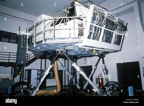 A B-52 aircraft flight simulator used for pilot and co-pilot training Stock Photo - Alamy