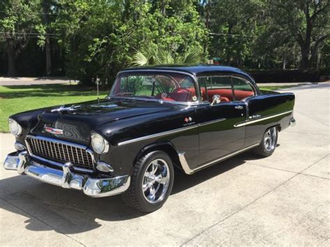 1955 Chevy Bel Air 2dr Hardtop Fuel Injected Ram Jet 350 For Sale Photos Technical