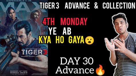 Tiger 3 Advance Booking Report Day 30 Report Tiger 3 Box Office