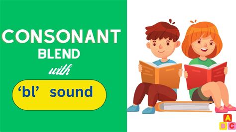 Beginning Consonant Blend With L Learn To Read Words With Bl Sound