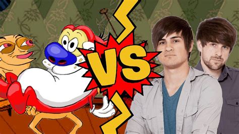 M U G E N Battles Ren Höek Stimpy Vs Anthony Padilla Ian Hecox The