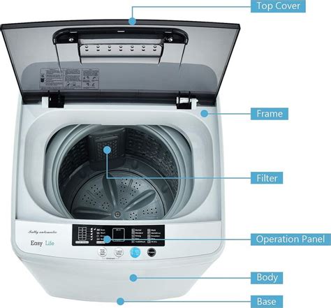 Giantex Full Automatic Washing Machine 2 In 1 Portable Laundry Washer 88lbs Washer And