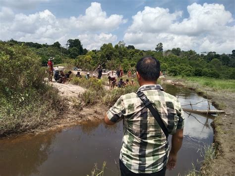 Datangi Penambang Di Areal Persawahan Dan Jembatan Besi INPOST ID